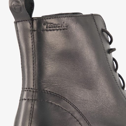 Dames veterlaarsjes zwart