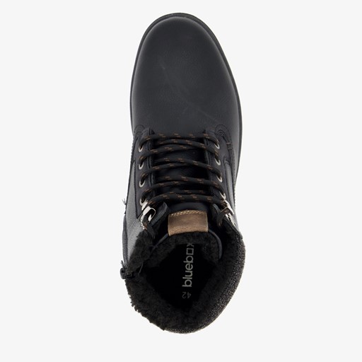 Heren veterboots zwart