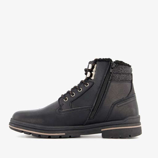 Heren veterboots zwart