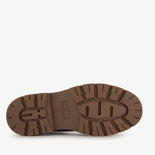 Heren veterboots bruin/cognac