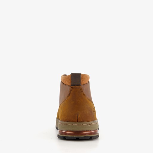 Evenstone hoge leren heren sneakers bruin