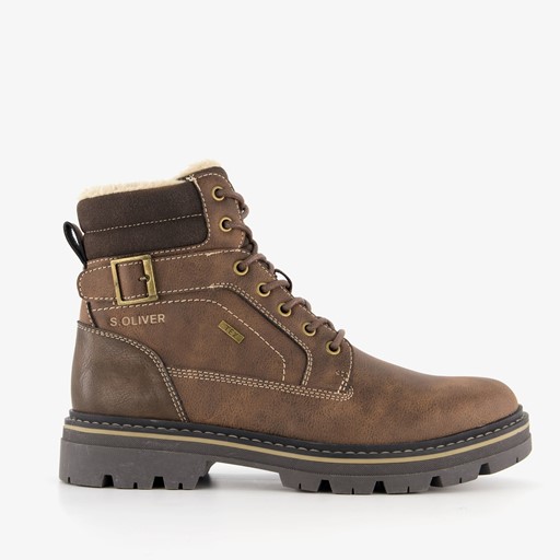 Heren veterboots bruin