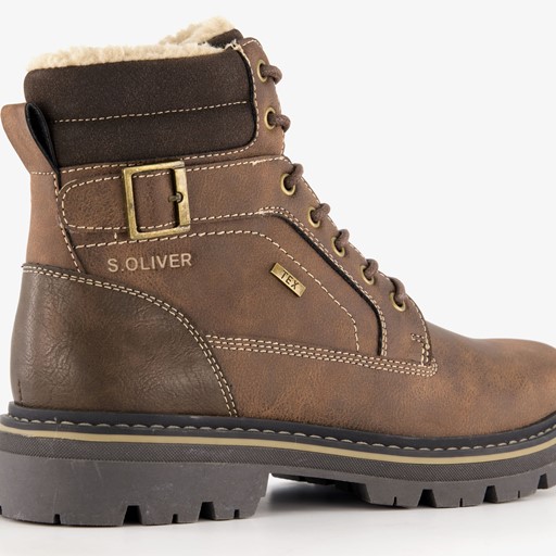 Heren veterboots bruin