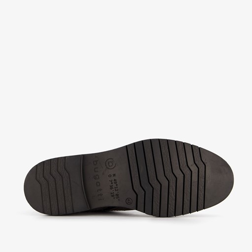 Hoge bruine suede heren veterschoenen