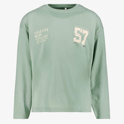 Vic jongens shirt groen