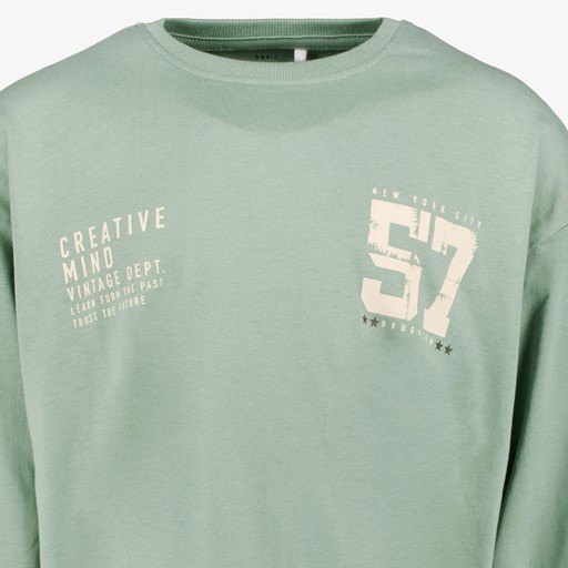 Vic jongens shirt groen