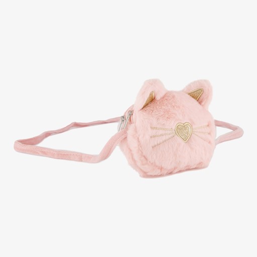 Meisjes tas roze kat