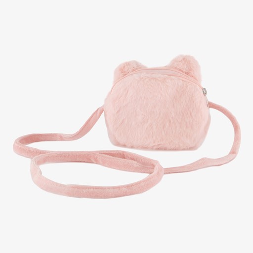 Meisjes tas roze kat