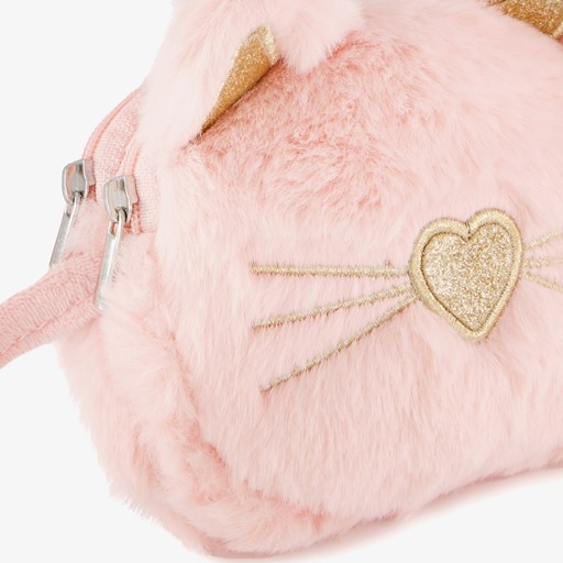 Meisjes tas roze kat