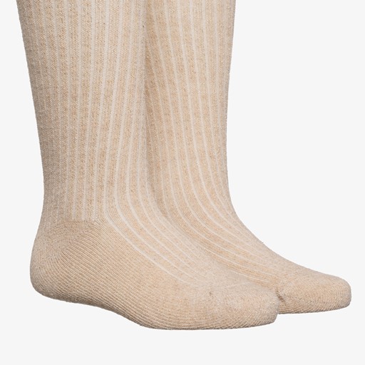 Meisjes maillot goudkleurig