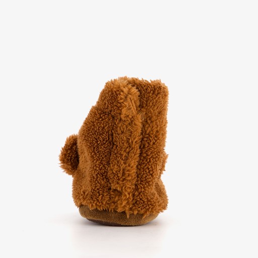 Kinder sloffen beertje bruin