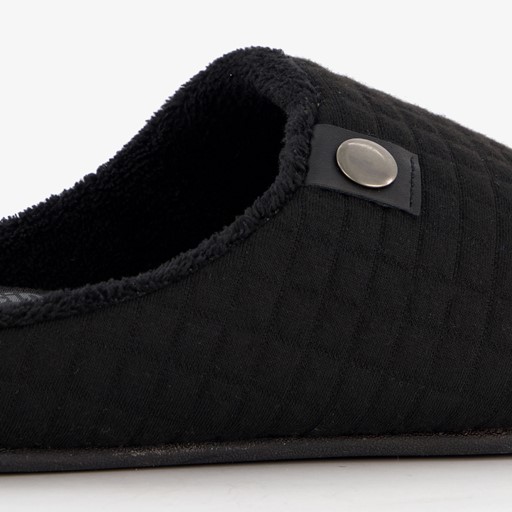 Heren instap pantoffels grijs