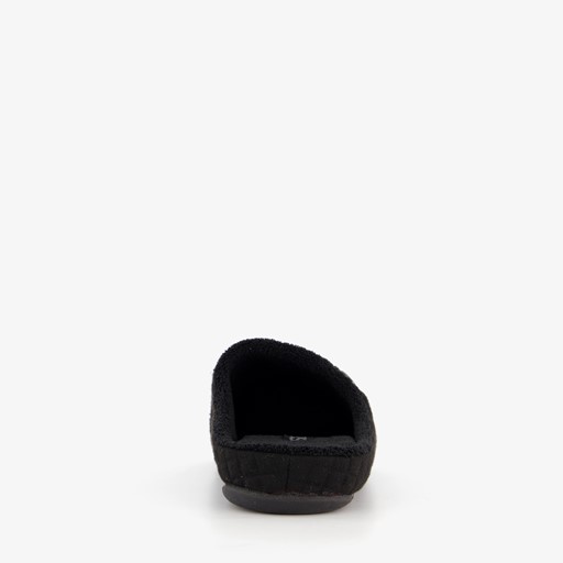 Heren instap pantoffels grijs