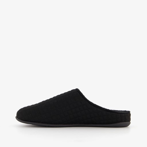 Heren instap pantoffels grijs