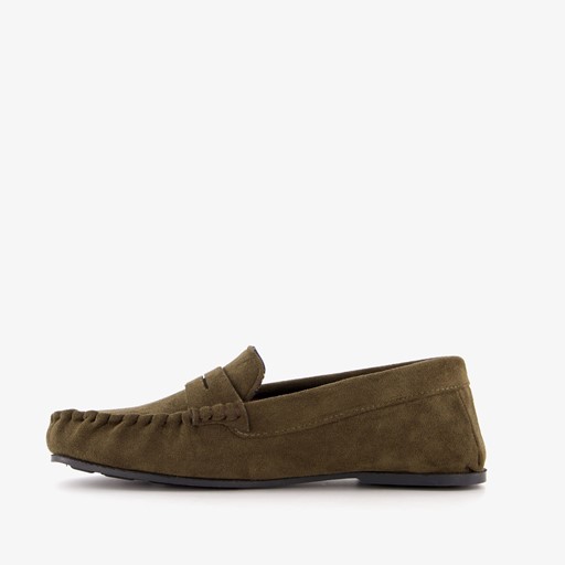 Heren mocassin pantoffels bruin