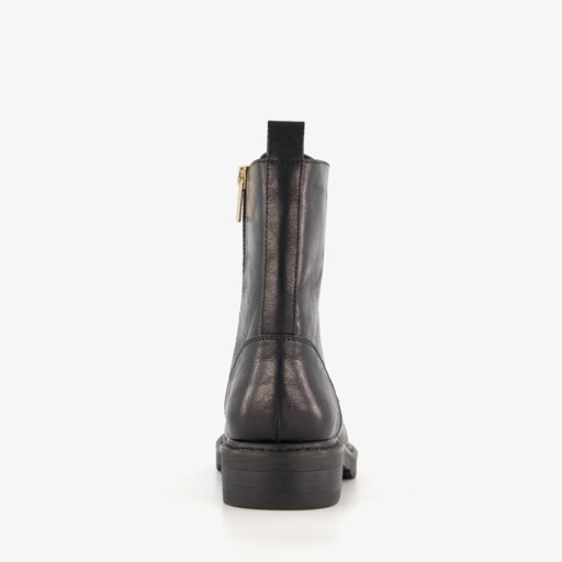 Dames veterboots zwart