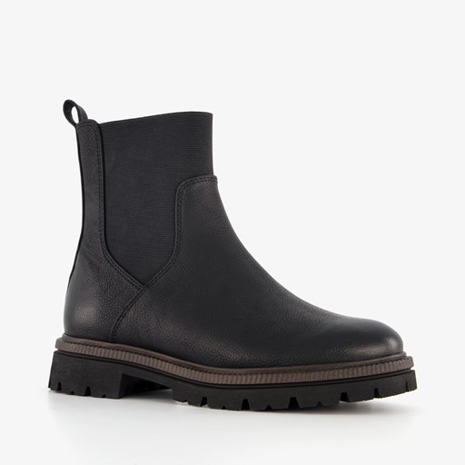 Dames chelsea boots zwart