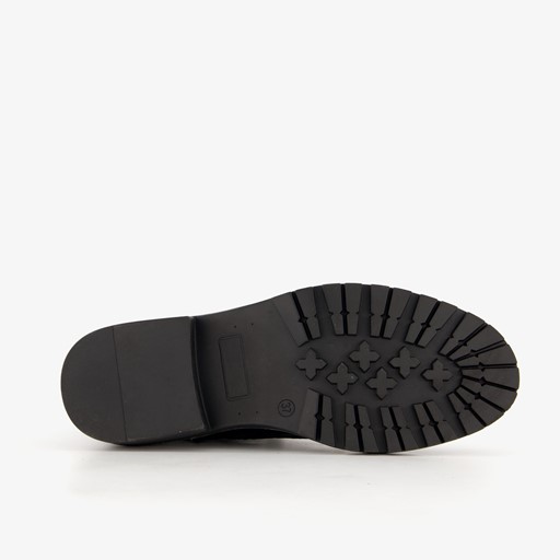 Dames veterboots zwart