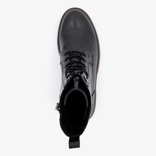 Dames veterboots zwart