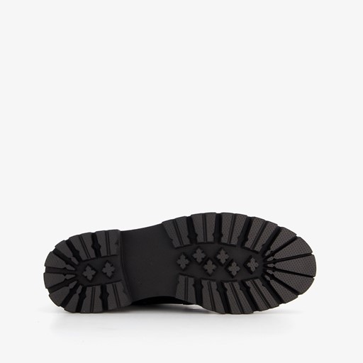 Dames veterboots zwart