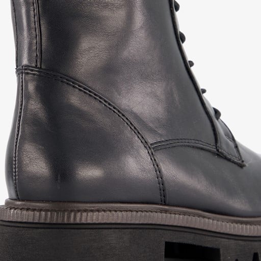 Dames veterboots zwart