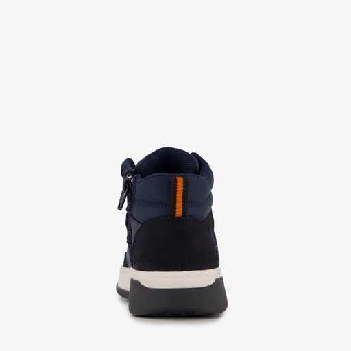 Hoge jongens sneakers blauw