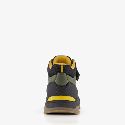 Hoge jongens sneakers kaki groen