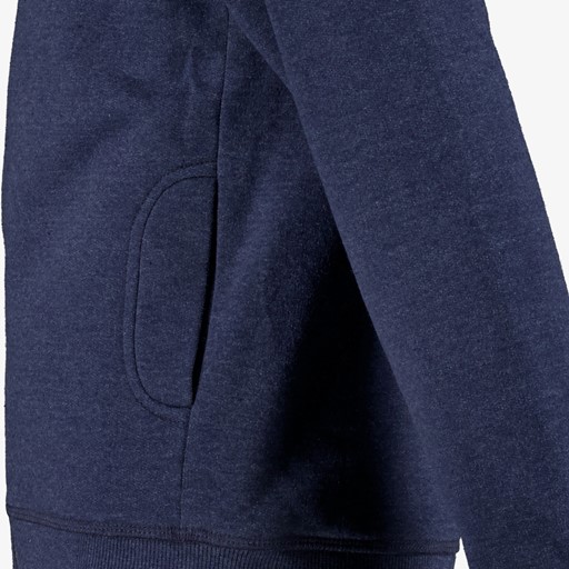 Gevoerd jongens vest blauw