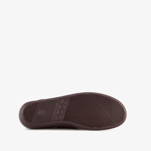 ECCO Soft 2.0 Classic leren dames sneakers rood