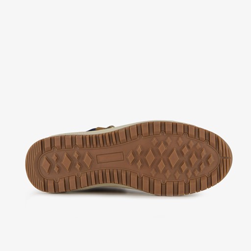 Heren veterboots cognac bruin