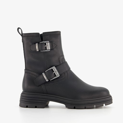 Dames biker boots zwart