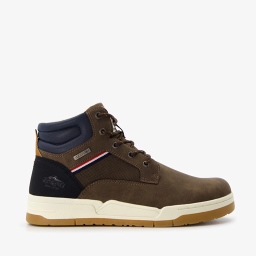 Gevoerde heren veterboots bruin