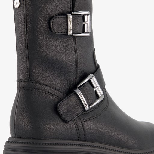 Dames biker boots zwart