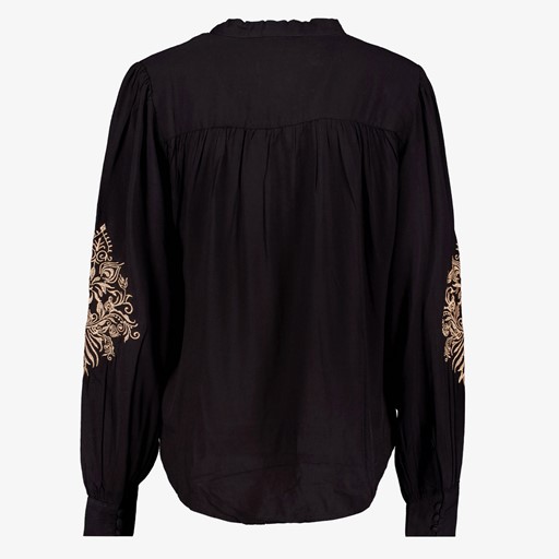 Dames blouse geborduurde details