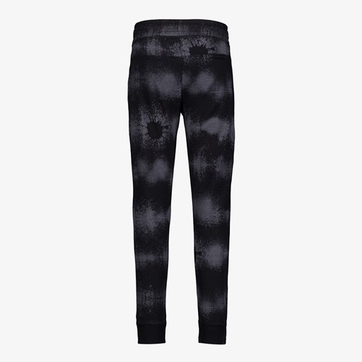 Jongens joggingbroek met print zwart