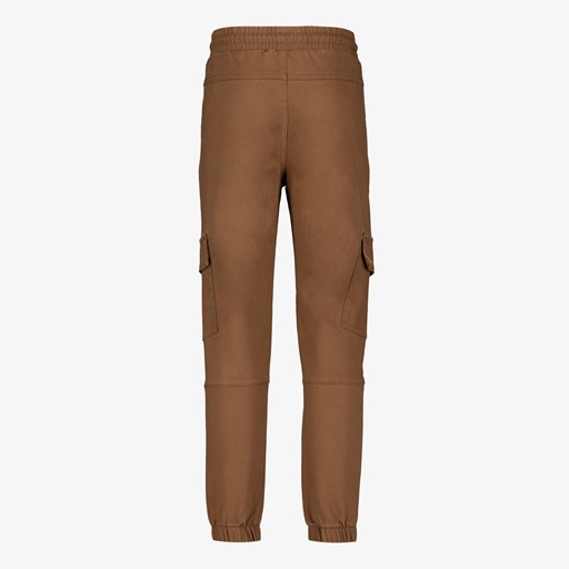 Jongens cargo broek bruin