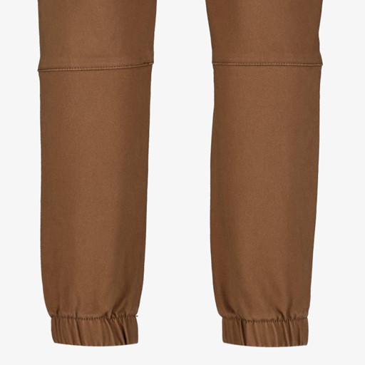Jongens cargo broek bruin