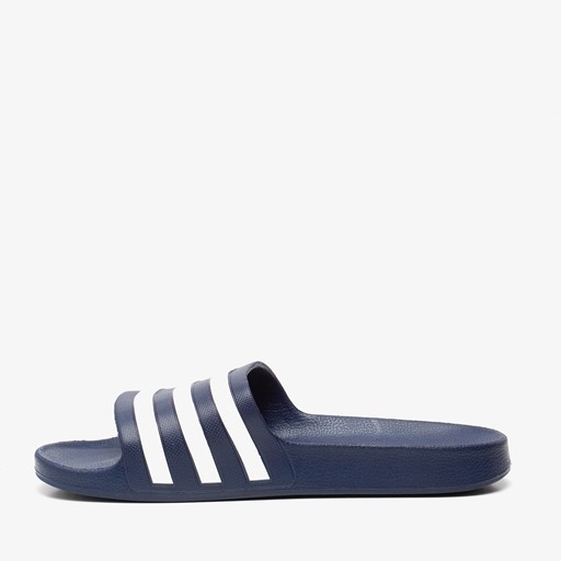 Adilette Aqua badslippers blauw