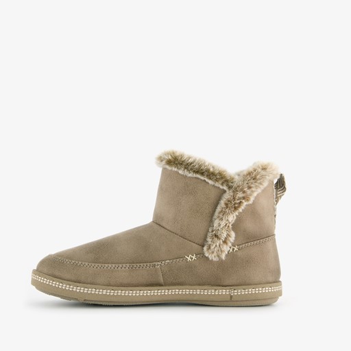 Cozy Campfire dames pantoffels beige