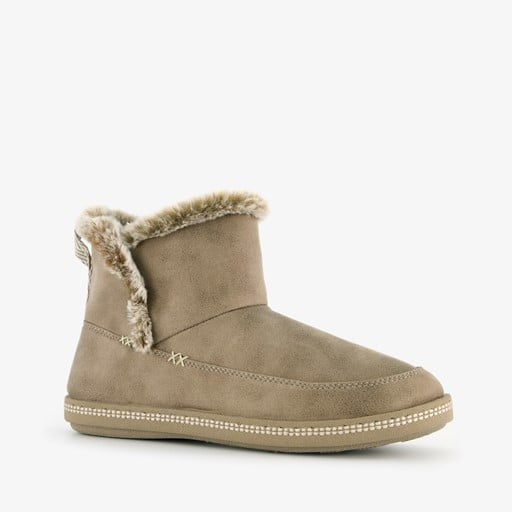 Cozy Campfire dames pantoffels beige