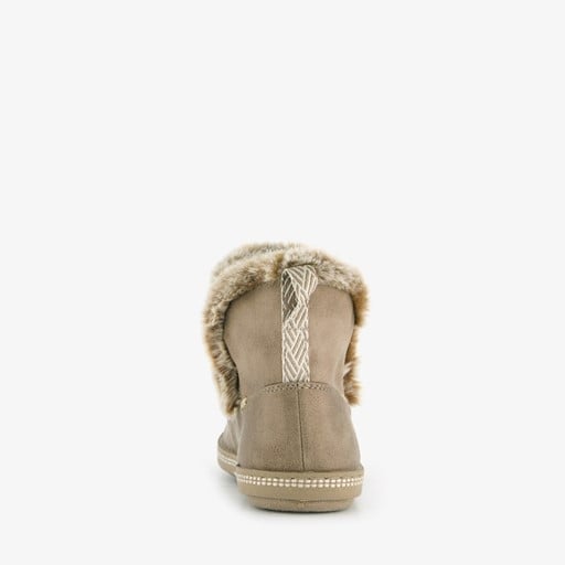 Cozy Campfire dames pantoffels beige