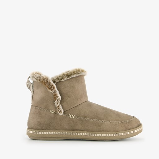 Cozy Campfire dames pantoffels beige