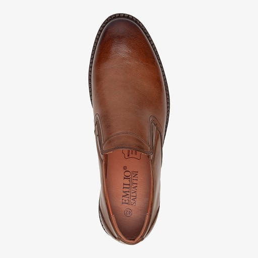 Heren instappers cognac