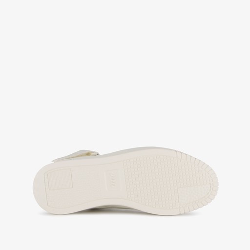 Carina Street Mid hoge dames sneakers beige