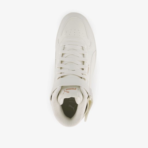 Carina Street Mid hoge dames sneakers beige