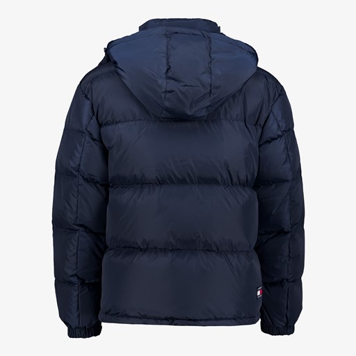 Gewatteerde heren winterjas blauw