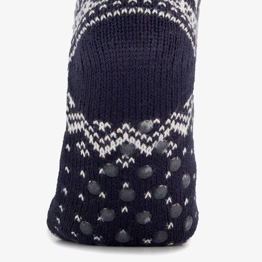 1 paar kinder kerst huissokken met poppetje