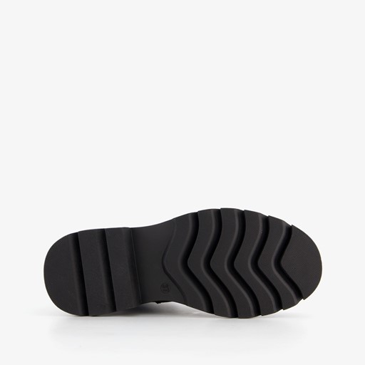 Dames veterboots zwart