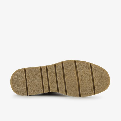 Gevoerde boots met imitatiebont taupe