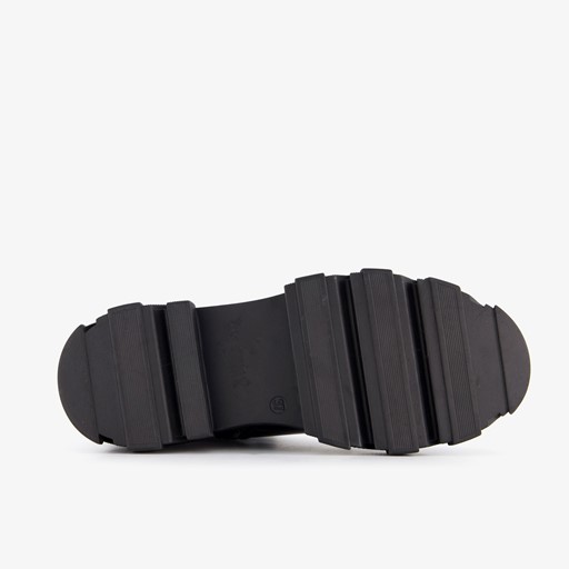 ONLY Shoes lak dames veterboots zwart